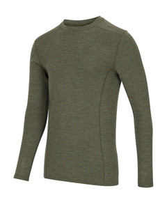 Hoggs of Fife 100% Merino Wool Crew Neck Long Sleeve Base Layer Top Hoggs of Fife 100% Merino Wool Crew Neck Long Sleeve Base Layer Top