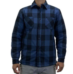 Sherpa Fleece Lined Work Shirt Check 4061 Lumberjack style over shirt