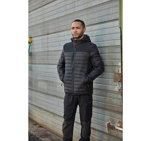 Tuffstuff Hatton Jacket, men's padded work jacket in black Tuffstuff Hatton Jacket, men's padded work jacket in black