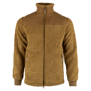 Jack Pyke Sherpa Fleece Jacket Gen2 in camel, men's country fleece jacket