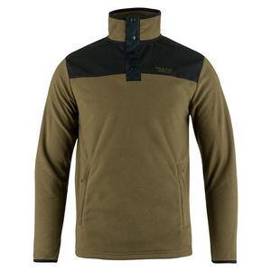 Jack Pyke Snap Neck Fleece Top Pullover, men's country fleece top