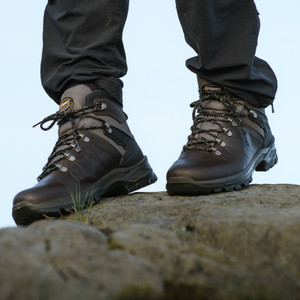 Grisport Kratos Hi Walking Boots, leather hiking boots in brown Grisport Kratos Hi Walking Boots, leather hiking boots in brown