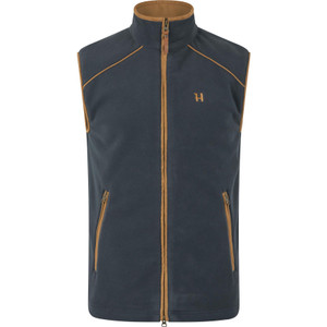 Harkila Sandhem 200 Fleece Waistcoat in Dark Navy, men's fleece country waistcoat Harkila Sandhem 200 Fleece Waistcoat in Dark Navy, men's fleece country waistcoat