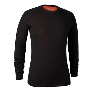 Deerhunter Quinn Merino Undershirt. Crew neck base layer top to help regulate body temperature. Deerhunter Quinn Merino Undershirt. Crew neck base layer top to help regulate body temperature.