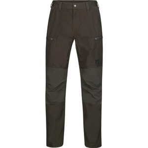 Harkila Fjell Trousers in Shadow Brown, men's lightweight waxed cotton shooting trousers Harkila Fjell Trousers in Shadow Brown, men's lightweight waxed cotton shooting trousers