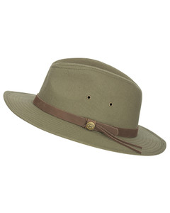 Hoggs of Fife Panmure Canvas Foldable Hat in Khaki, unisex cotton summer hat Hoggs of Fife Panmure Canvas Foldable Hat in Khaki, unisex cotton summer hat