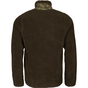 Seeland men's Zephyr Camo fleece jacket, teddy fleece jacket in grizzly brown with camo pocket. Seeland men's Zephyr Camo fleece jacket, teddy fleece jacket in grizzly brown with camo pocket.