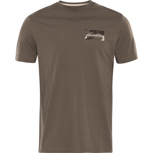 Harkila Core T Shirt in Brown, men's cotton t shirt for hunting