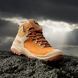 Grisport Sub Contractor S3 Safety Boots, men's steel tor cap work boots in tan