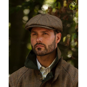 Walker & Hawkes Derby Tweed Charlie Baker Boy Cap Walker & Hawkes Derby Tweed Charlie Baker Boy Cap