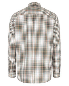 Hoggs of Fife Garvock Cotton Twill Herringbone Shirt, men's country shirt