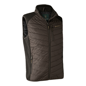 Deerhunter Moor Padded Waistcoat in brown, men's padded gilet Deerhunter Moor Padded Waistcoat in brown, men's padded gilet