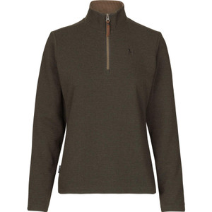 Harkila Ladies Sandhem Pro HSP pullover Willow Green, made with wool. Harkila Ladies Sandhem Pro HSP pullover Willow Green, made with wool.