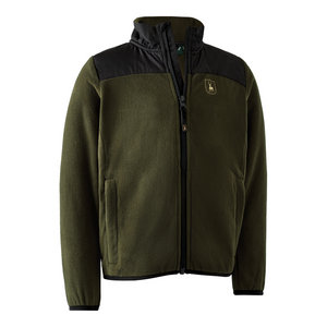 Deerhunter Youth Northward Fleece Jacket, children's country fleece jacket in green