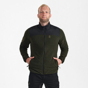 Deerhunter Northward Fleece Jacket, men's country fleece jacket in green Deerhunter Northward Fleece Jacket, men's country fleece jacket in green