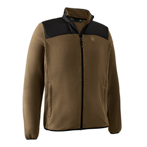 Deerhunter Northward Fleece Jacket, men's country fleece jacket in brown Deerhunter Northward Fleece Jacket, men's country fleece jacket in brown