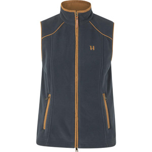 Harkila Lady Sandhem 200 Fleece Waistcoat in Dark Navy, features a wind-resistant lining. Harkila Lady Sandhem 200 Fleece Waistcoat in Dark Navy, features a wind-resistant lining.
