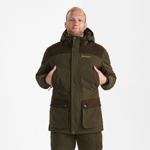 Deerhunter Eagle Winter Jacket in green, men's waterproof and breathable shooting jacket Deerhunter Eagle Winter Jacket in green, men's waterproof and breathable shooting jacket