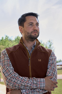 Harkila Sandhem 200 Fleece Waistcoat in Burgundy, men's fleece country waistcoat Harkila Sandhem 200 Fleece Waistcoat in Burgundy, men's fleece country waistcoat