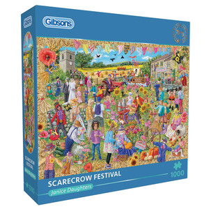Gibsons Games Scarecrow Festival 1000 Piece Jigsaw Puzzle Gibsons Games Scarecrow Festival 1000 Piece Jigsaw Puzzle