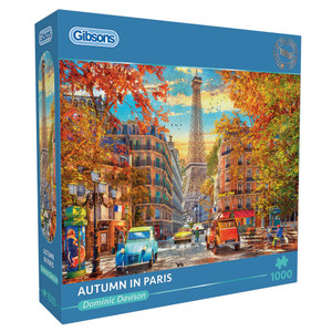 Gibsons Games Autumn in Paris 100 Piece Jigsaw Puzzle Gibsons Games Autumn in Paris 100 Piece Jigsaw Puzzle
