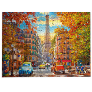 Gibsons Games Autumn in Paris 100 Piece Jigsaw Puzzle Gibsons Games Autumn in Paris 100 Piece Jigsaw Puzzle
