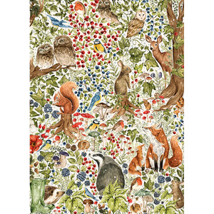 Gibsons Games The Art File: Woodland Wildlife 1000 Piece Jigsaw Puzzle Gibsons Games The Art File: Woodland Wildlife 1000 Piece Jigsaw Puzzle