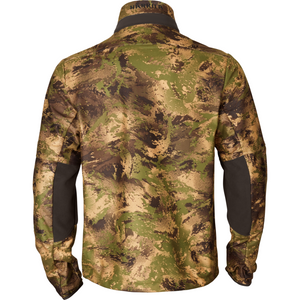 Harkila Deer Stalker Camo WSP Fleece Jacket, men's camouflage windproof fleece