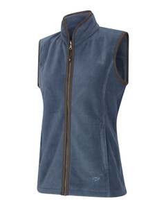 Hoggs of Fife Ladies Stenton Technical Fleece Gilet, women's country fleece waistcoat