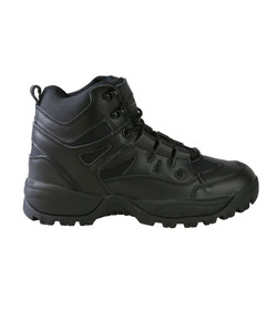 Kombat UK Ranger Boots, unisex lightweight leather boots in black