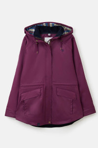 Lighthouse Ladies Kendal Raincoat in Plum, women's waterproof jacket in purple