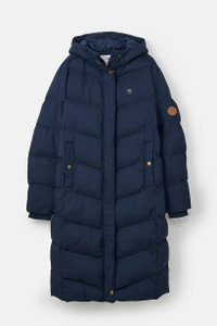 Lighthouse Ladies Savannah Long Padded Jacket in Navy Lighthouse Ladies Savannah Long Padded Jacket in Navy