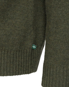 Hoggs of Fife Lothian 2 Quarter Zip Pullover Jumper in Green Hoggs of Fife Lothian 2 Quarter Zip Pullover Jumper in Green