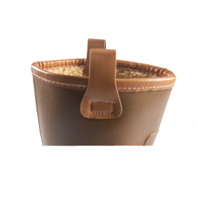 Maxsteel Ground Water Tan S5 safety rigger boots, furlined.