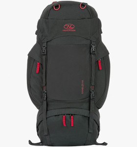 Highlander Rambler Rucksack, 44 litre backpack in charcoal grey Highlander Rambler Rucksack, 44 litre backpack in charcoal grey
