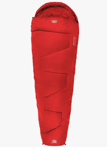 Highlander Sleepline 350 Mummy sleeping bag in red Highlander Sleepline 350 Mummy sleeping bag in red