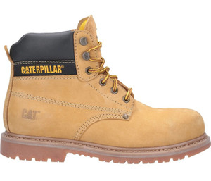 Caterpillar Powerplant Safety Work Boots, men's lace up, safety toe cap work boots