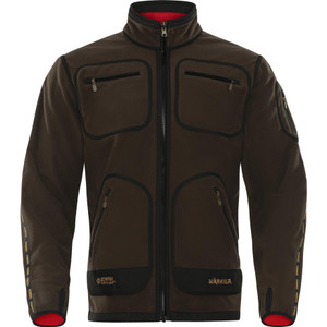 Harkila Kamko Fleece Jacket Brown/Red, uses GORE-TEX INFINIUM WINDSTOPPER membrane. Harkila Kamko Fleece Jacket Brown/Red, uses GORE-TEX INFINIUM WINDSTOPPER membrane.