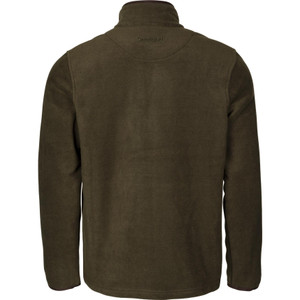 Seeland Woodcock Earl fleece jacket in Pine Green, with faux suede trim details. Seeland Woodcock Earl fleece jacket in Pine Green, with faux suede trim details.