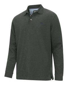 Hoggs Of Fife men's Moffat Rugby shirt in Forest, made with 100% cotton. Hoggs Of Fife men's Moffat Rugby shirt in Forest, made with 100% cotton.