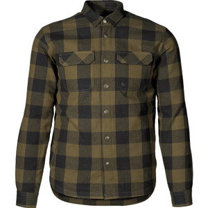 Seeland Canada Shirt in green check, men's quilted country shirt Seeland Canada Shirt in green check, men's quilted country shirt