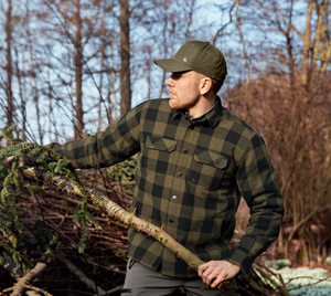 Seeland Canada Shirt in green check, men's quilted country shirt Seeland Canada Shirt in green check, men's quilted country shirt