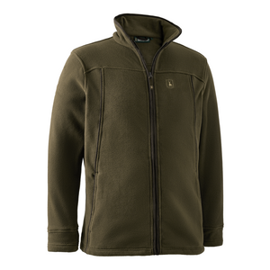 Deerhunter men's Eagle fleece jacket 5783, with faux suede details. Deerhunter men's Eagle fleece jacket 5783, with faux suede details.