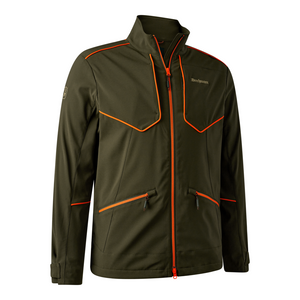 Deerhunter men's Chamois Jacket in Forest Green 361, with Orange details. Deerhunter men's Chamois Jacket in Forest Green 361, with Orange details.