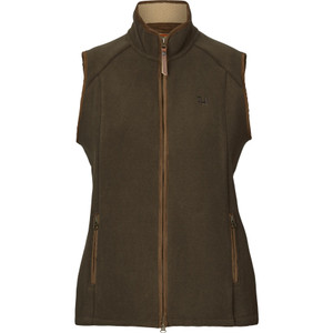Harkila Ladies Sandhem Sherpa fleece waistcoat in Willow Green. Harkila Ladies Sandhem Sherpa fleece waistcoat in Willow Green.