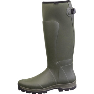 Seeland men's Hillside Flex Wellington boots in Pine Green.