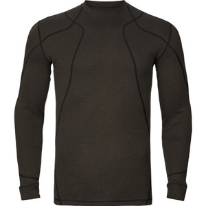 Harkila Aspire Base layer set in Shadow Brown, suitable for men and ladies.