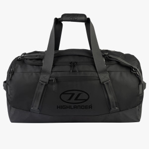 Highlander Hauler Duffle Bag, 90 litre holdall bag in black Highlander Hauler Duffle Bag, 90 litre holdall bag in black