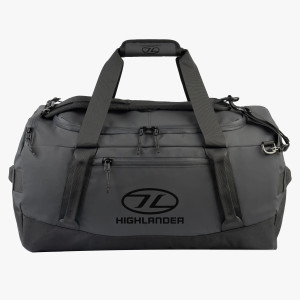 Highlander Hauler Duffle Bag, 65 Litre Holdall Bag in Black Highlander Hauler Duffle Bag, 65 Litre Holdall Bag in Black