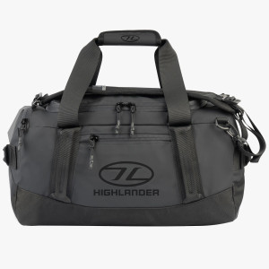 Highlander Hauler Duffle Bag, 30 Litre Holdall Bag in black Highlander Hauler Duffle Bag, 30 Litre Holdall Bag in black